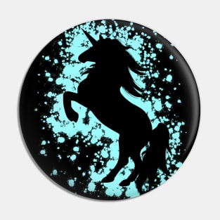 Magical Blue Unicorn Pin