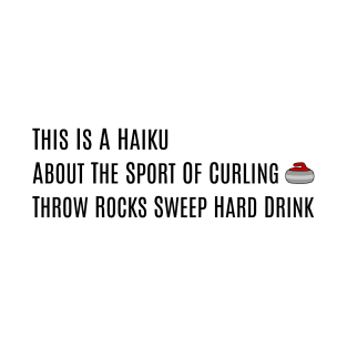 Curling Haiku T-Shirt