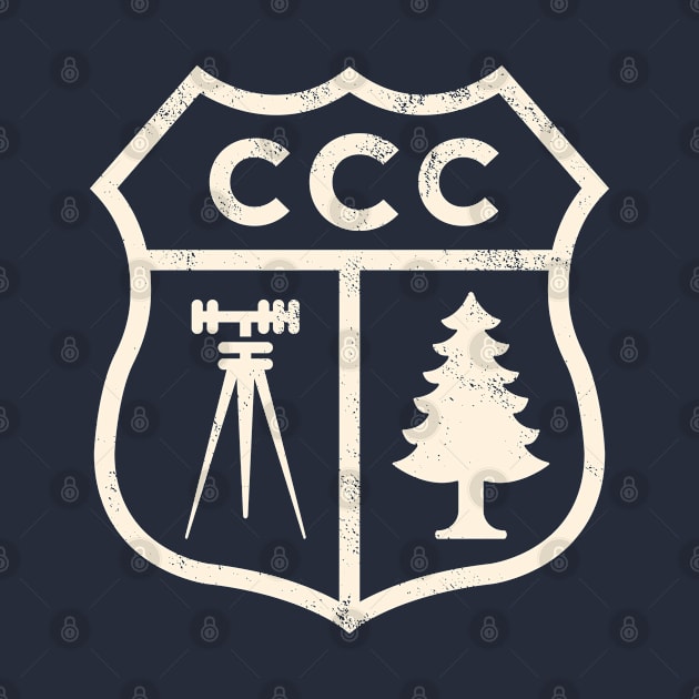 Civilian Conservation Corps - Shield Badge by DMSC