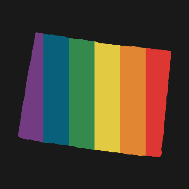 Colorado State Rainbow by n23tees
