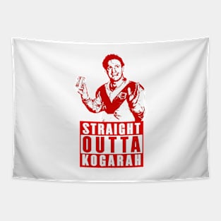 St George Dragons - Johnny Raper - STRAIGHT OUTTA KOGARAH Tapestry