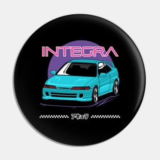 Integra Classic JDM Cars Pin