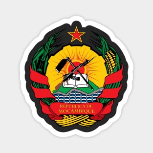 Emblem of Mozambique Magnet