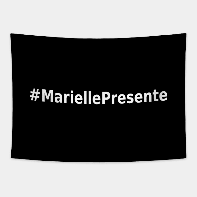 Marielle Presente (white) Tapestry by Everyday Inspiration