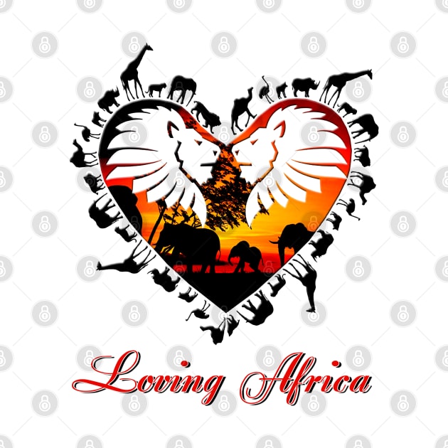 loving africa by KHMISSA ART