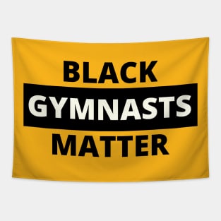 BLACK GYMNASTS MATTER (Transparent) Tapestry