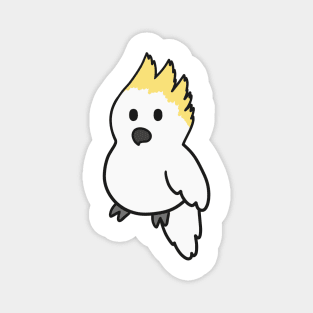 Cute White Cockatoo Magnet