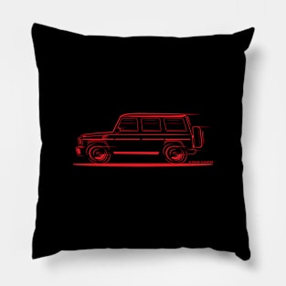 Speedy Mercedes Benz G Class Gelaendewagen Red Pillow