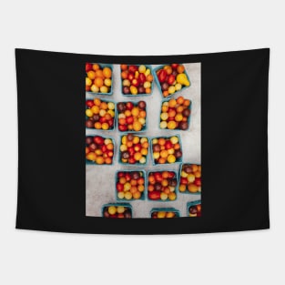 Heirloom Cherry Tomatoes in Small Boxes Tapestry