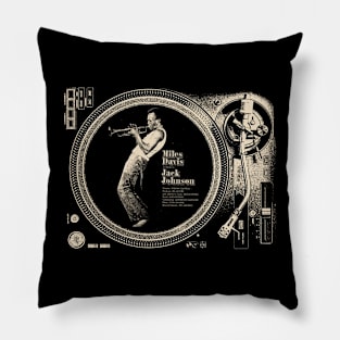 Vinyl Record Miles Davis  Music Pillow