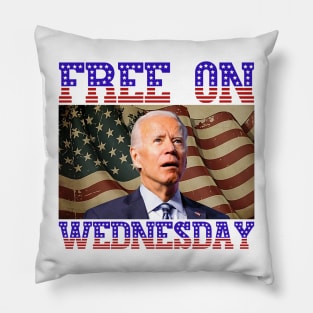 Free On Wednesdays Pillow