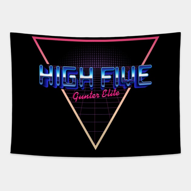 Ready Player One High Five Gunter Elite Tapestry by Nova5