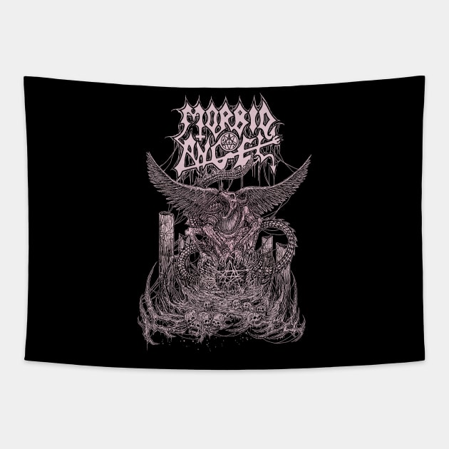 Morbid Angel Band Tapestry by StoneSoccer