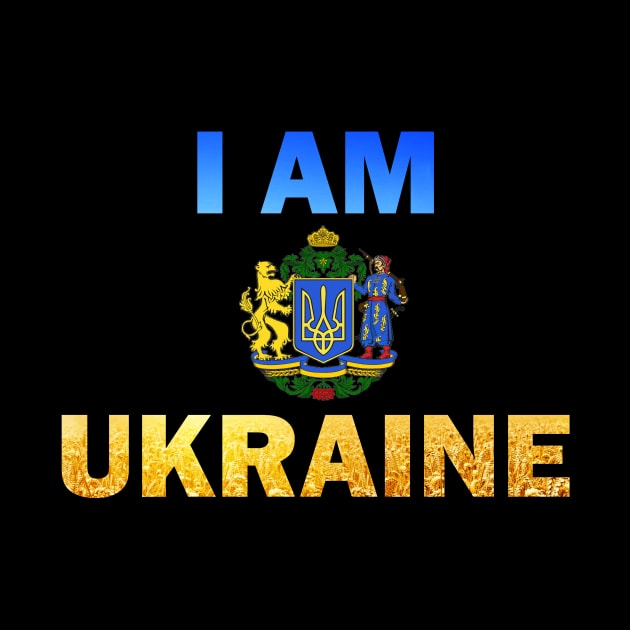 I Am Ukraine Slogan by AlexMir