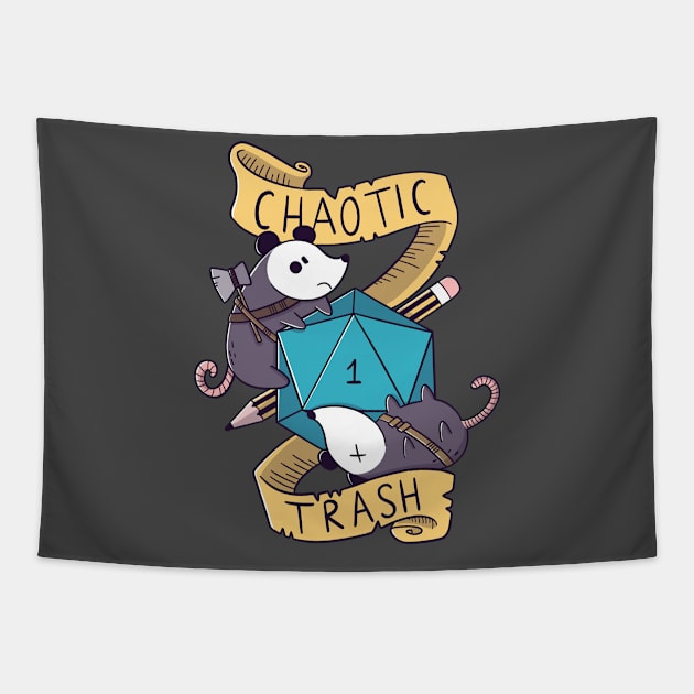 Chaotic Trash Tapestry by TaylorRoss1