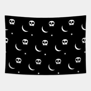 Twinkle Little Skull Tapestry