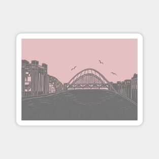 Bridges of NewcastleGateshead Quayside Magnet