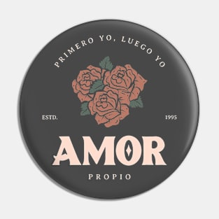 Amor Corazon Love Heart Pin