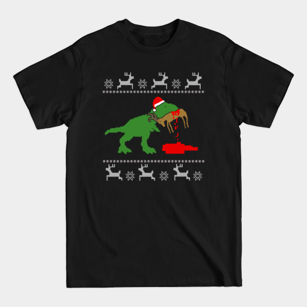 Disover Funny T Rex Ugly Christmas Sweater Christmas - Ugly Christmas - T-Shirt