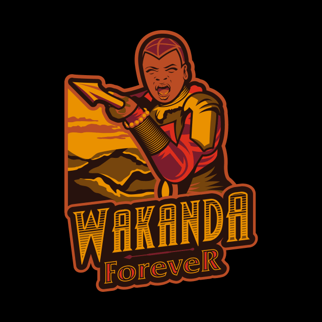 Wakanda Forever by dayaganggu