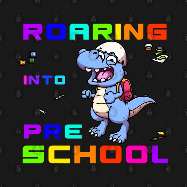 Roaring Into Preschool by TheMaskedTooner