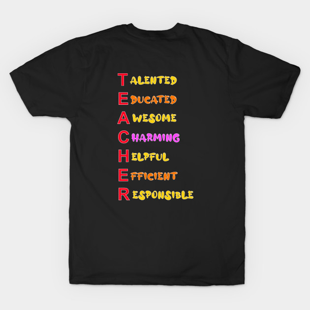 Discover Happy Teachers' Day - Happy Teachers Day - T-Shirt