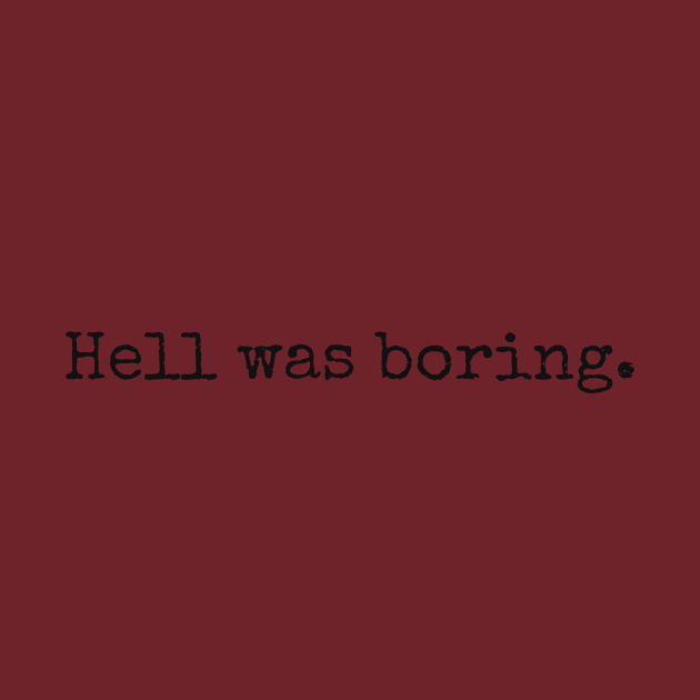 Hell was boring by vazmm15