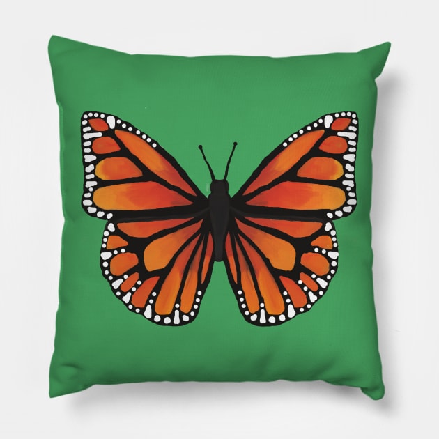 Monarch Pillow by Shyflyer