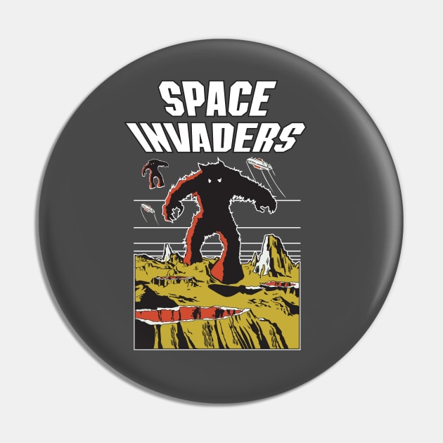 Space Invaders Pin by Chewbaccadoll