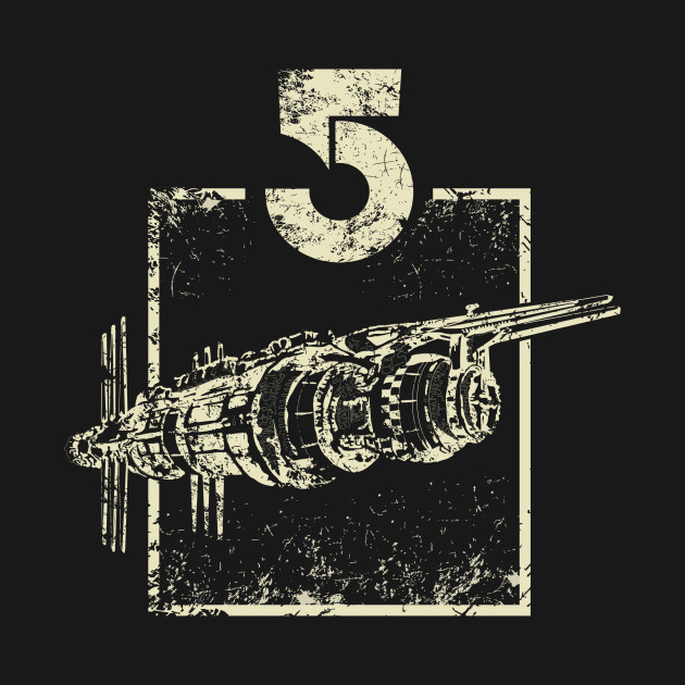 Babylon 5 space station - Babylon 5 - T-Shirt