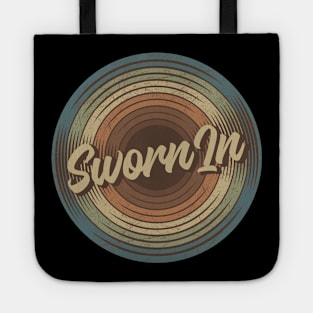 Sworn In Vintage Vinyl Tote