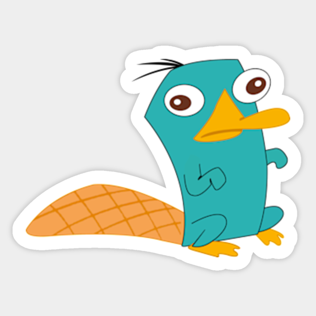 Perry The Platypus Perry Platypus Phineas Sticker Teepublic perry platypus
