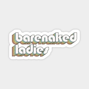 Barenaked Ladies / Rainbow Vintage Magnet