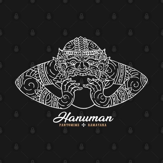 Thai Pantomime Hanuman by KewaleeTee