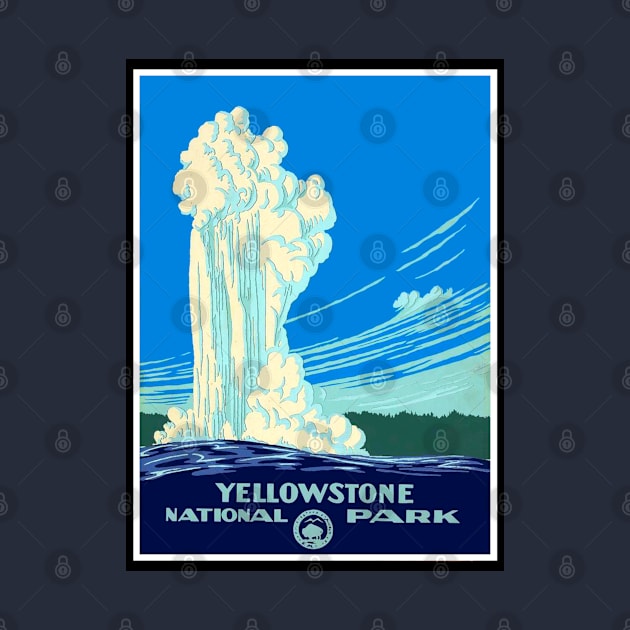 Yellowstone National Park by The Corner Cabinet