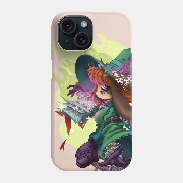 Bunny Witch Phone Case by VegaNya