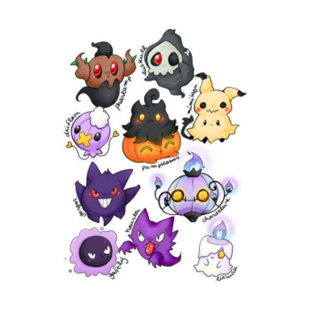 ghost type chibi pokemon
