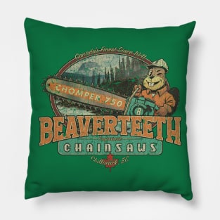 Beaverteeth Chainsaws 1941 Pillow