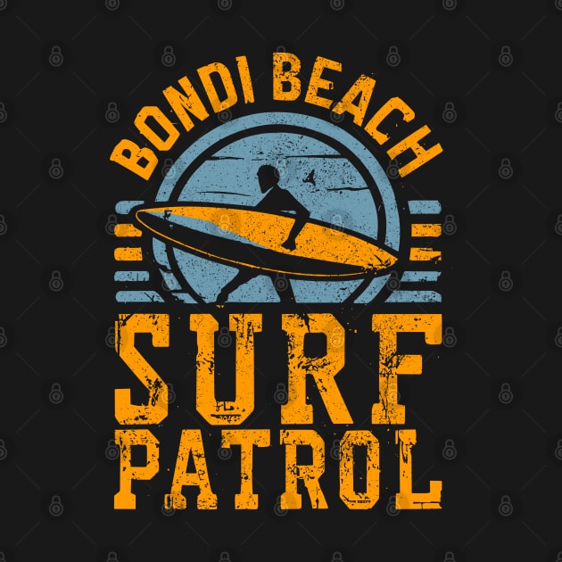 Bondi Beach Surf Patrol by Tezatoons