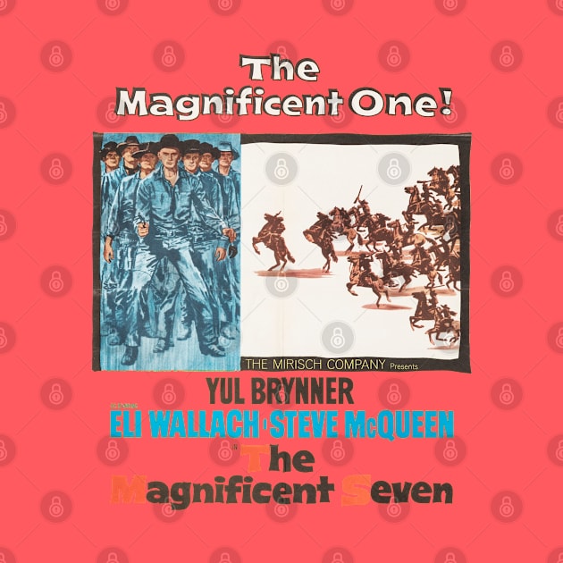 The Magnificent Seven Movie Poster by MovieFunTime