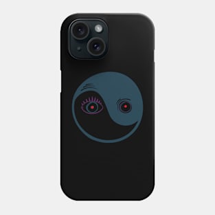 creepy face Phone Case