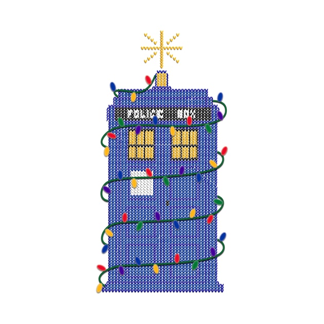 Happy Christmas from the Tardis by leslieharris372