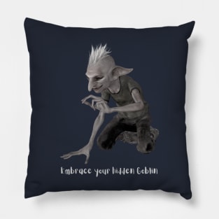 Embrace your hidden Goblin Pillow