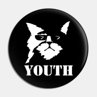 Cat youth (light) Pin