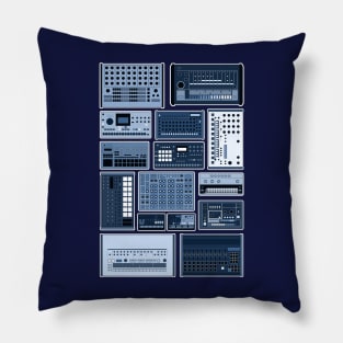 Drum Machine Ensemble Pillow