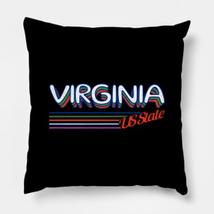 Virginia VA United States US STATE-4 Pillow