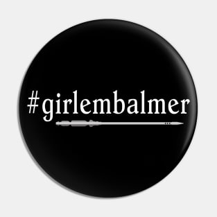 #girlembalmer Girl Embalmer Trocar Design Pin