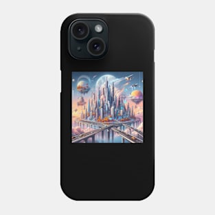 Floating City 1A . Phone Case