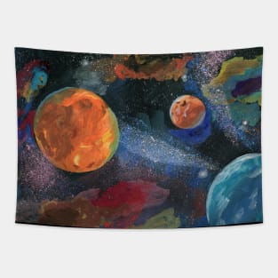 An unknown world Tapestry