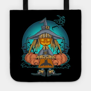 Pumpkin Witch Tote